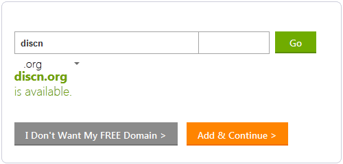 英文个人博客赠送一个域名